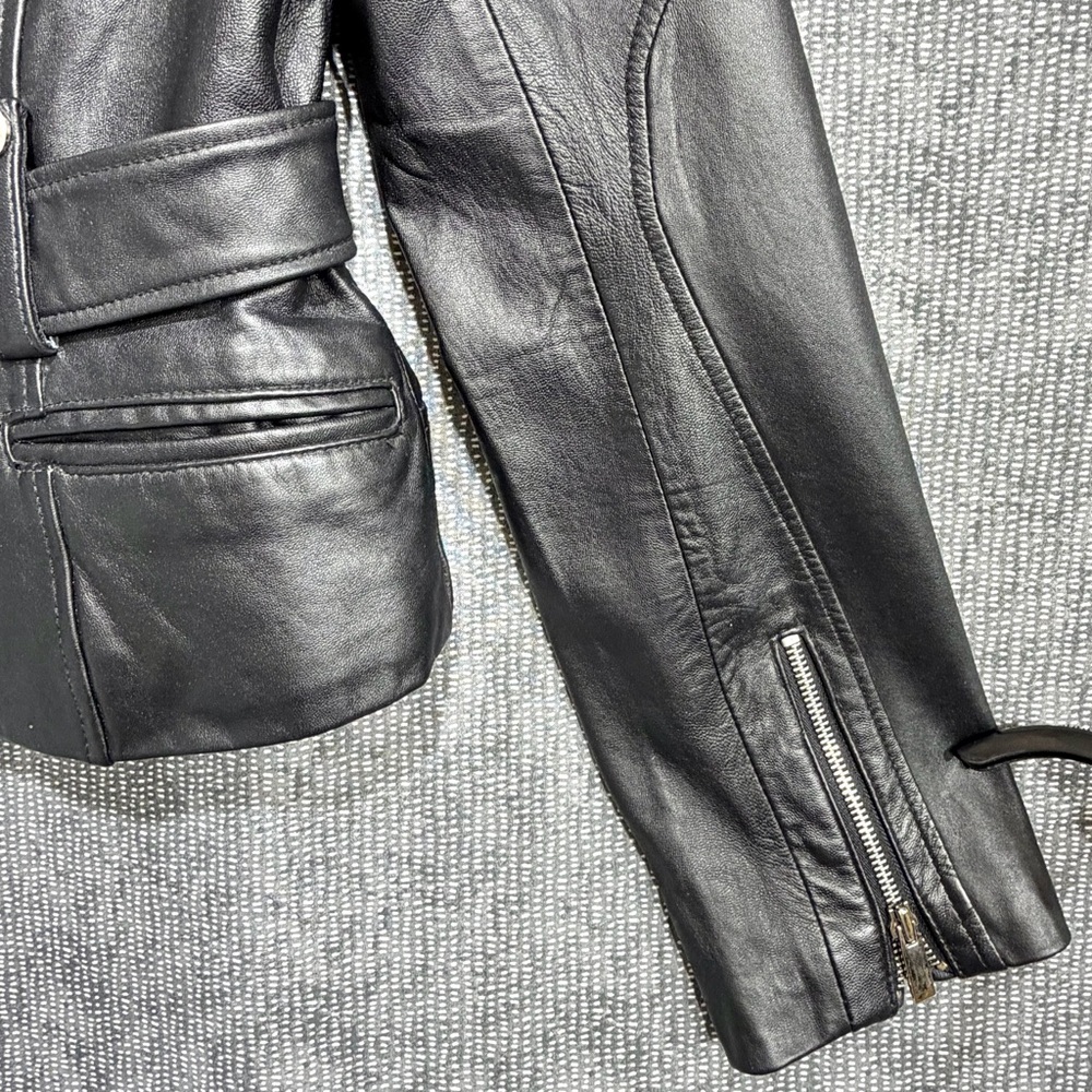 Arden B Moto Leather Jacket - Picture 6 of 16